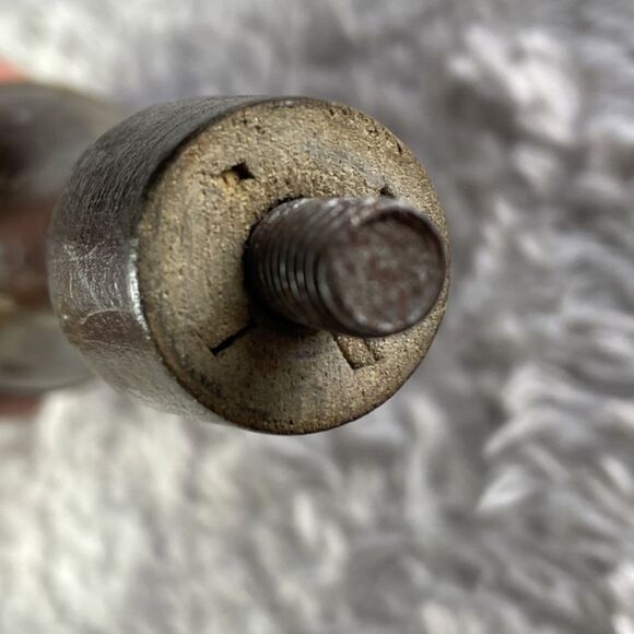 Vintage Pabst Blue Ribbon PBR Tap Handle Wooden Red Banner Beer Brewing Man Cave - Picture 7 of 12